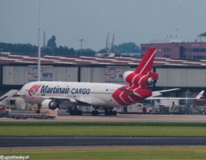 Een MD-11 van Martinair Cargo