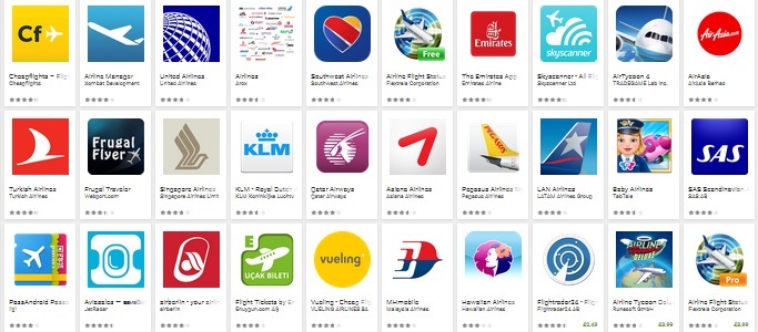 Airline apps worden steeds beter