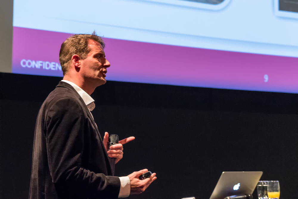 Diederik Pen over de groei van Wizzair over de laatste jaren en de strategie die Wizzair toepast om competetief te blijven in de Centraal-Europese passagiersmarkt. ©Daan van der Heijden