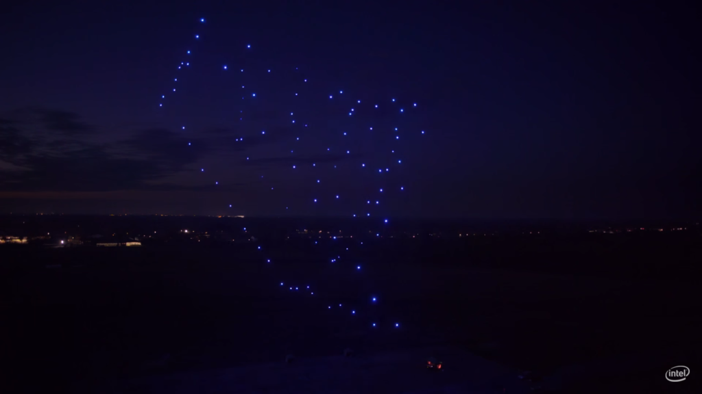 Topman Intel: drones in plaats van vuurwerk
