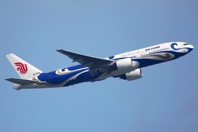Air China plant verkoop 10 B777’s