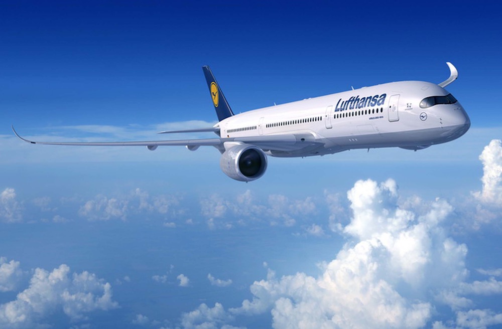 Lufthansa onthult eerste A350 in livery
