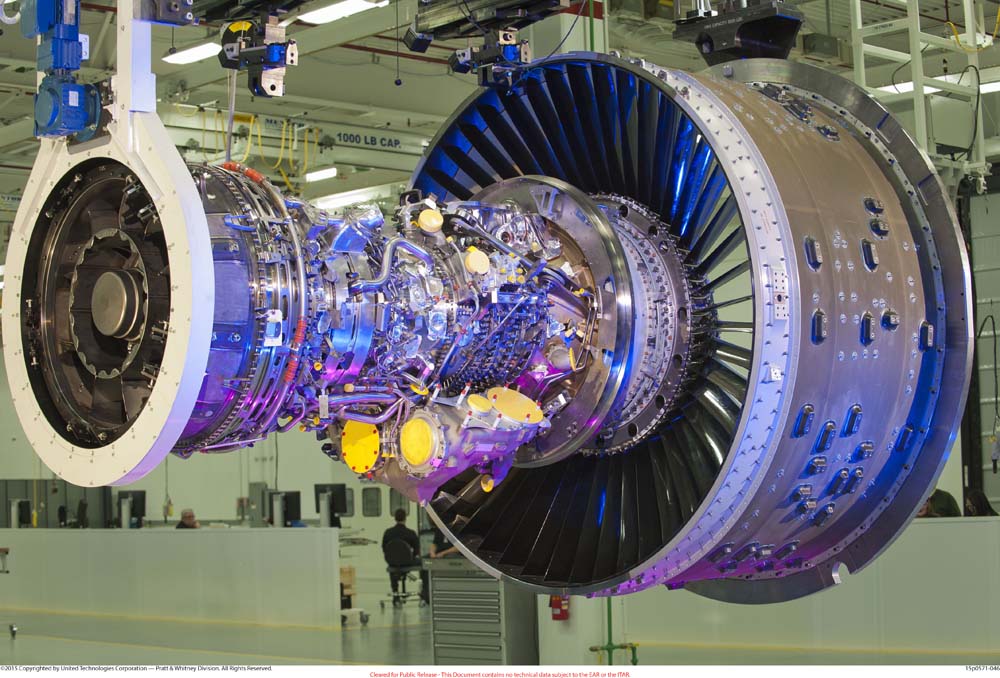 Pratt & Whitney 1100G-motor