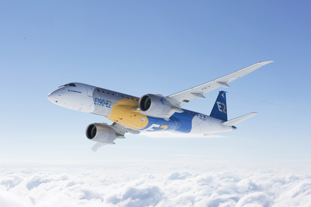 Embraer E190 E2 voltooit maiden flight | video