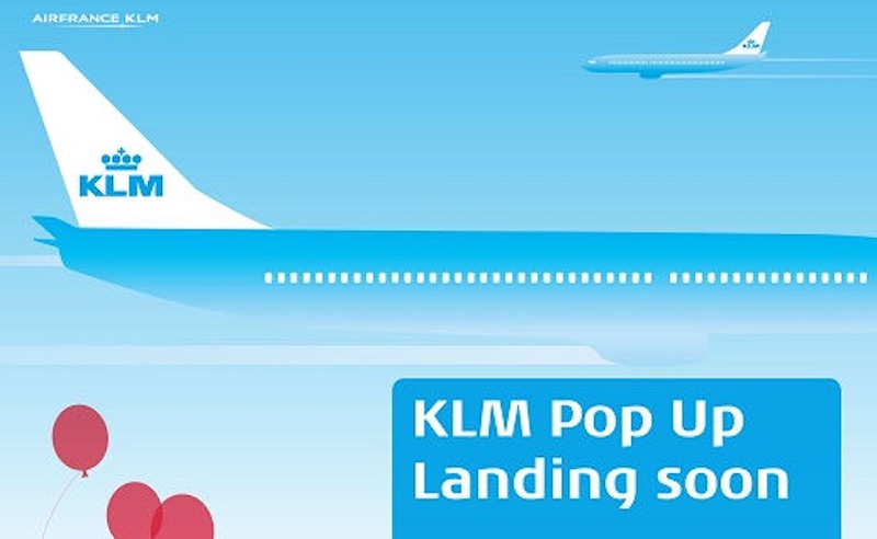 KLM opent na New York nu ook pop-up store in Antwerpen