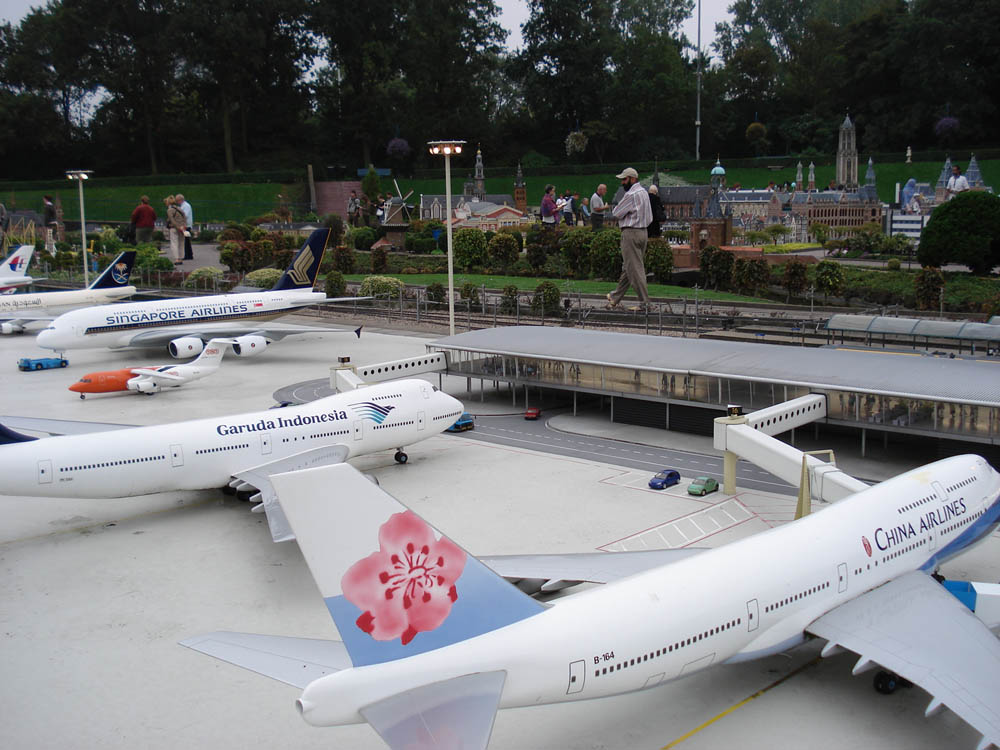 Xiamen Airlines ‘landt’ in Madurodam