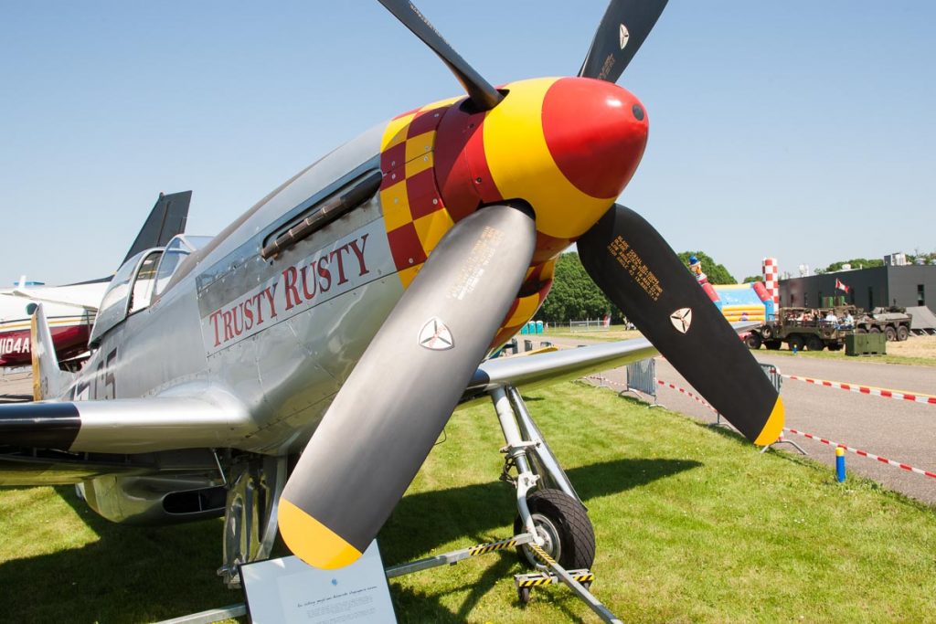P-51D Mustang van de Stichting Vroege Vogels © Leonard van den Broek