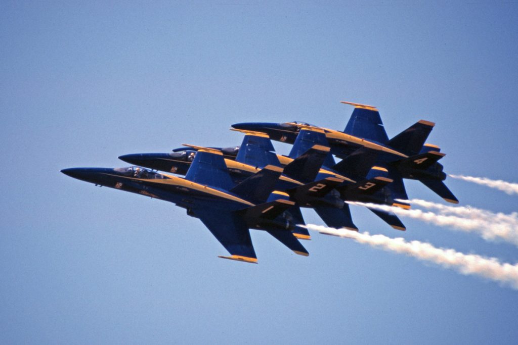 Blue Angels-piloot onder vuur na gevaarlijke stunt