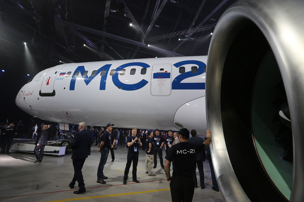 Rusland opent aanval op Airbus en Boeing MC-21