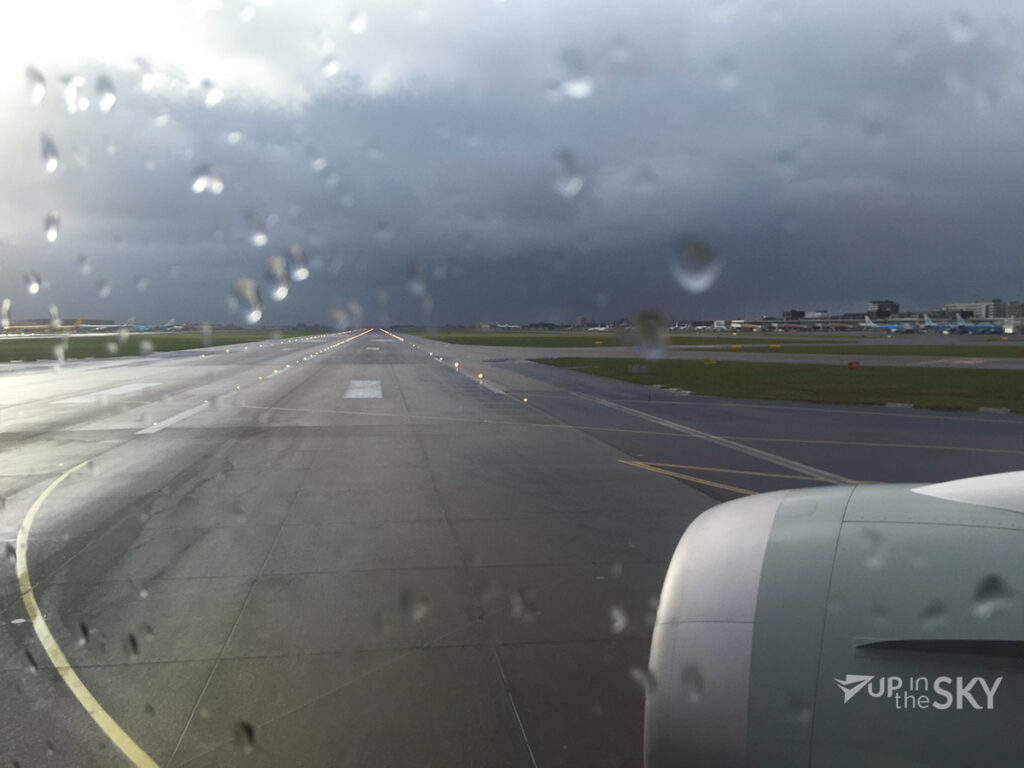 Doorstart voor vliegtuig op Schiphol