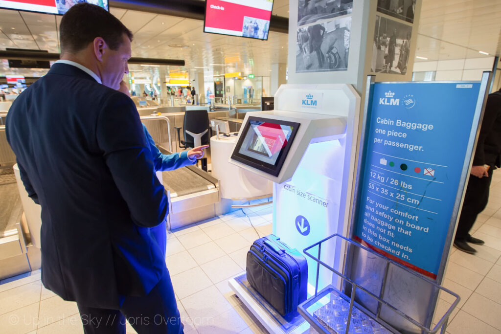KLM tackelt probleem overvloedige handbagage