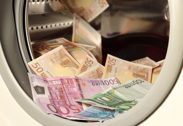 Geld in wasmachine