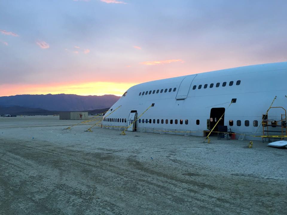 747 op Burning Man