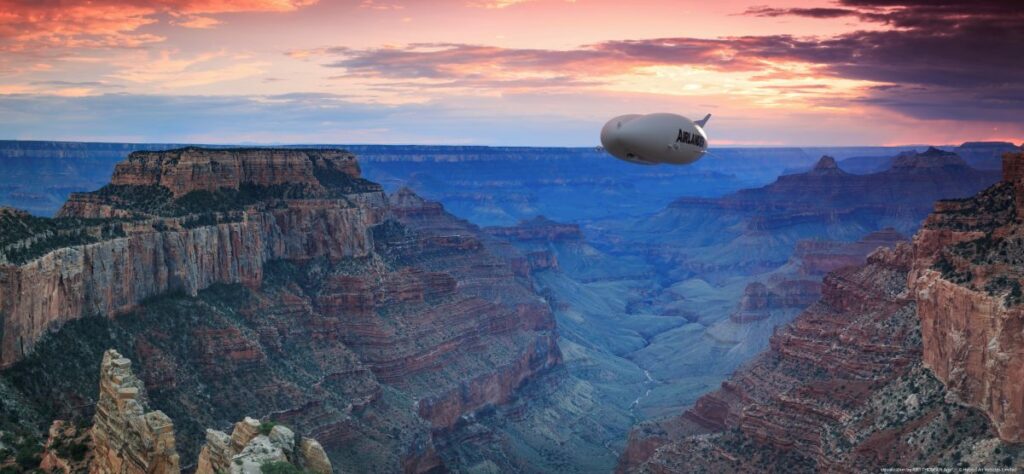 Airlander 10 Grand Canyon CGI