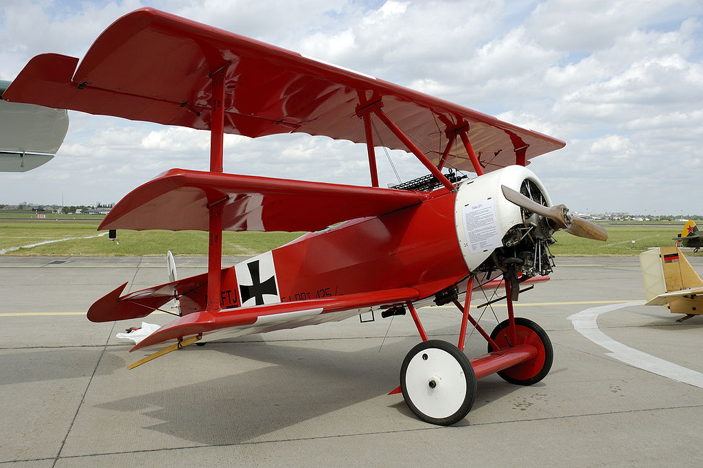 De Fokker triplane © Oliver Thiele