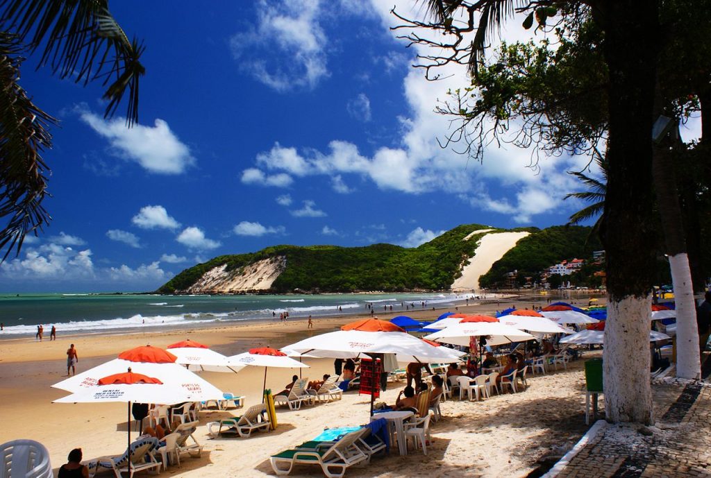 Het strand van Ponta Negra, in de buurt van Natal ©Ricardo