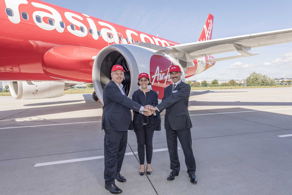 Het toestel heeft de toepasselijke registratie 9M-NEO (c) Airbus