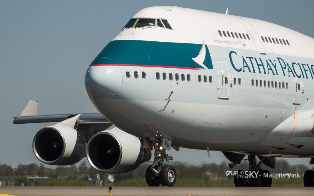 Oktober: 3 miljoen reizigers voor Cathay Pacific Airways