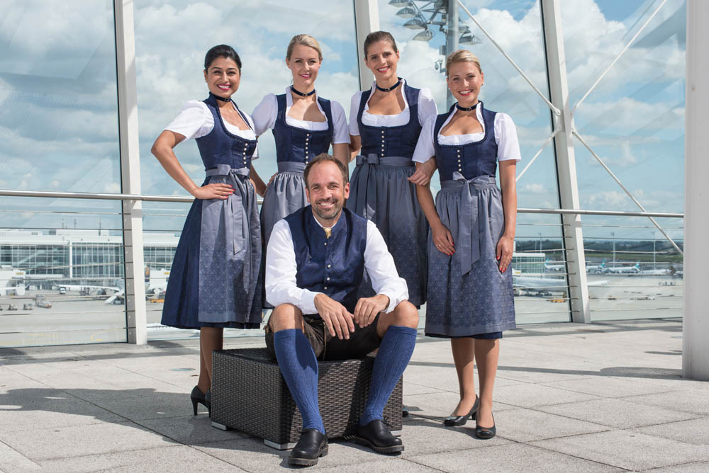 Traditionele kleding voor het Oktoberfest