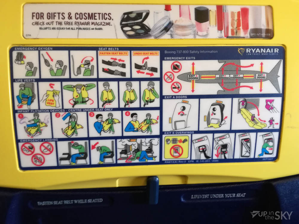Ryanair's safetycard