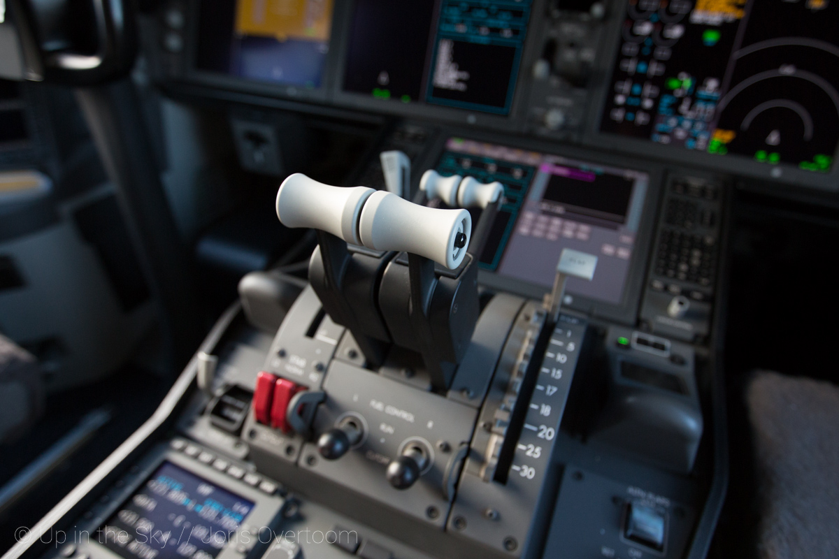 Cockpit van de 787