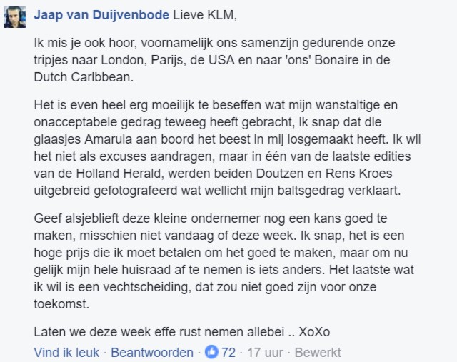 klm facebook