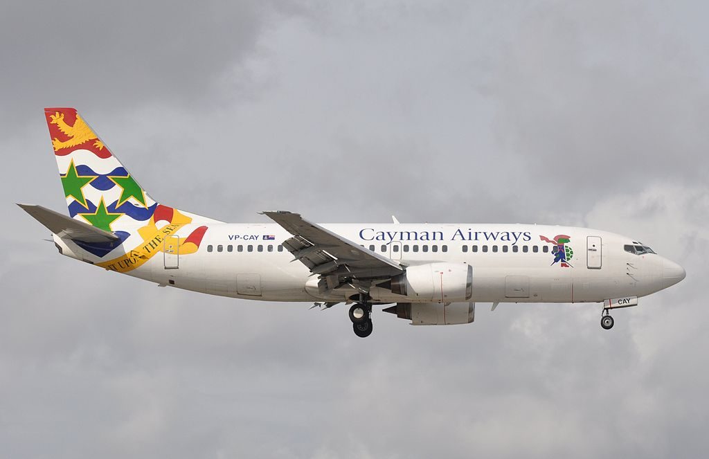 Cayman Airways Boeing in onderhoud bij Air France-KLM