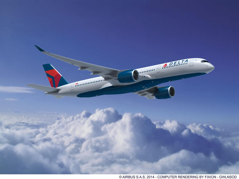 Eerste A350 voor Delta bijna klaar – foto’s