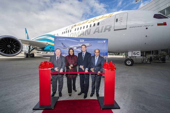 Ontvangst van de 787-9 Dreamliner - ©Oman Air