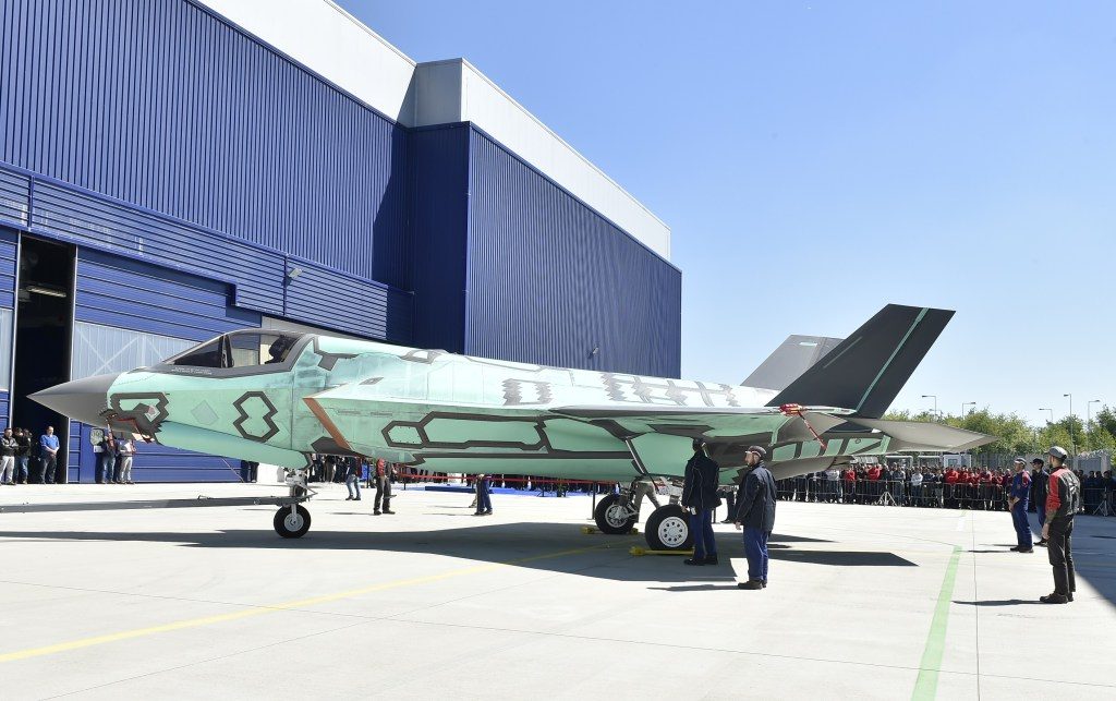 De eerste niet in de VS gebouwde F-35B - ©Italiaanse luchtmacht