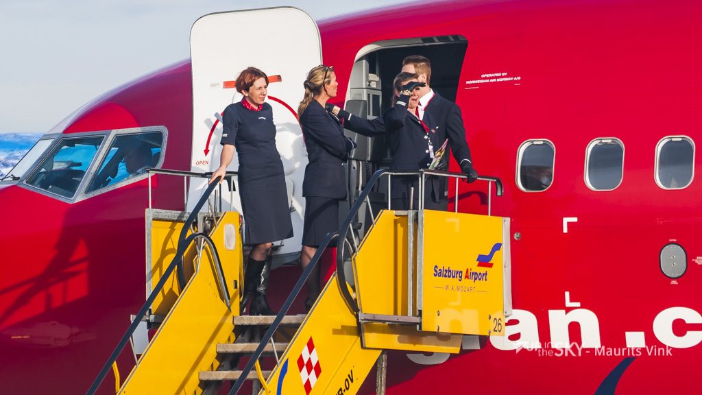Norwegian opent basis in Parijs