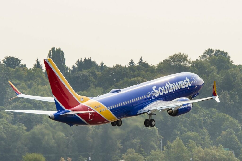 Southwest annuleert tot begin volgend jaar MAX-vluchten