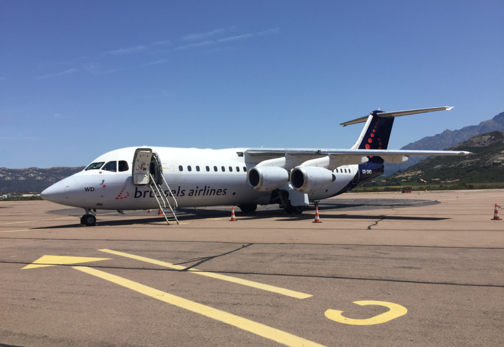 AVRO RJ maakt laatste vlucht voor Brussels Airlines