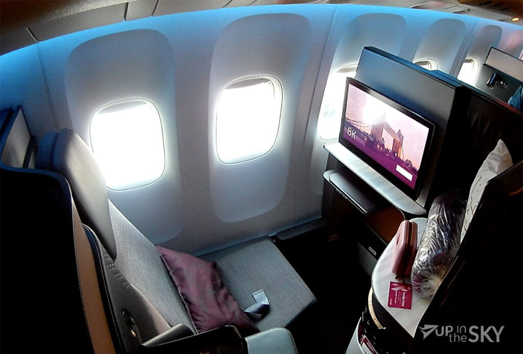 Qatar Airways zet Qsuite in naar Amsterdam
