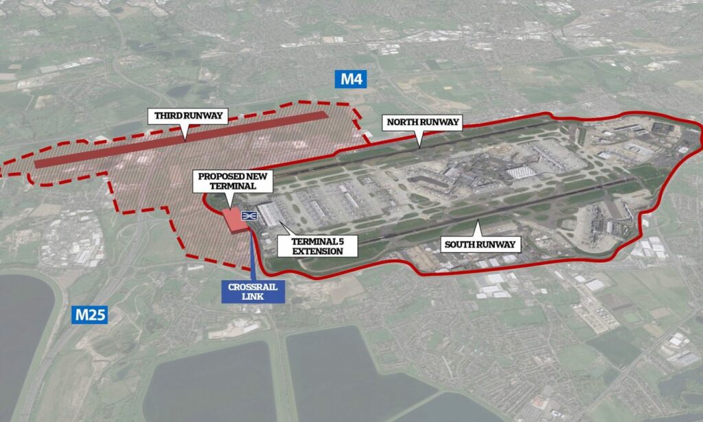 Mogelijk mini-terminal voor Heathrow Airport
