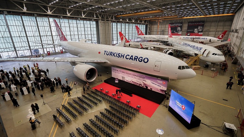 Turkish komt met nieuwe 777F naar Nederland