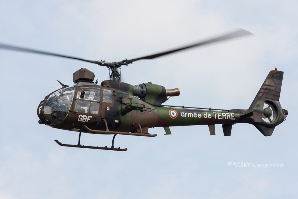 Mid-air collision twee Gazelle helikopters Franse leger