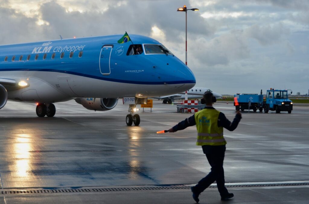 KLM Cityhopper neemt 43e Embraer in ontvangst