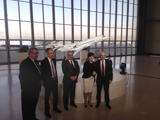 Nieuwe long-range Falcon business jet aangekondigd
