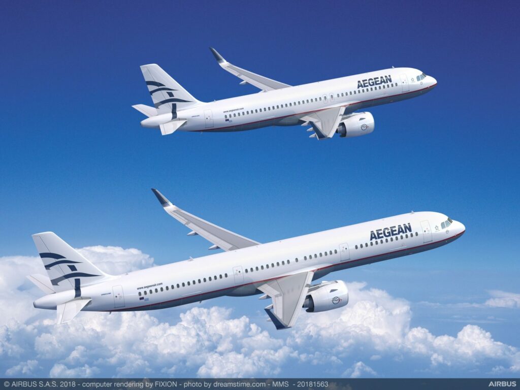 Aegean ontvangt eerste A320neo