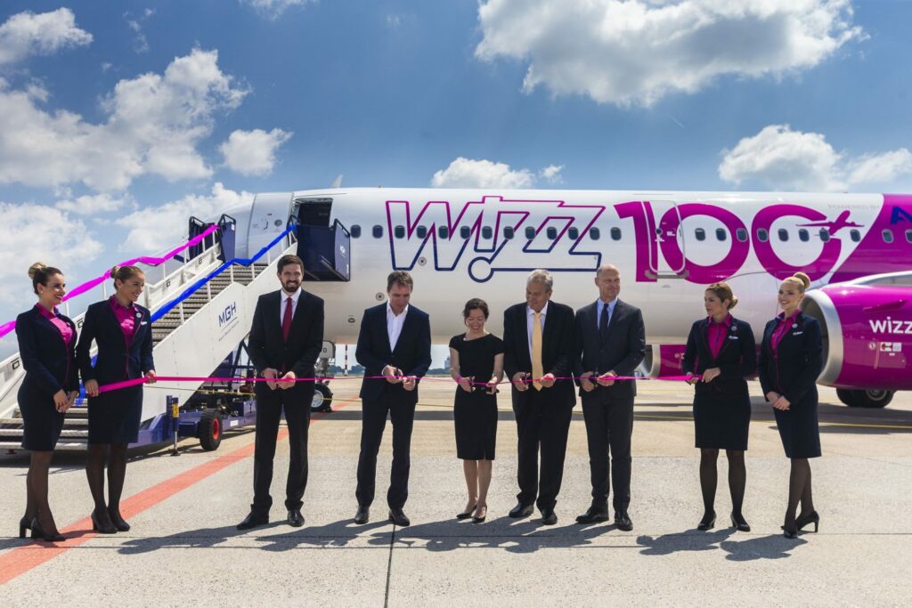 Wizz Air ontvangt honderdste vliegtuig