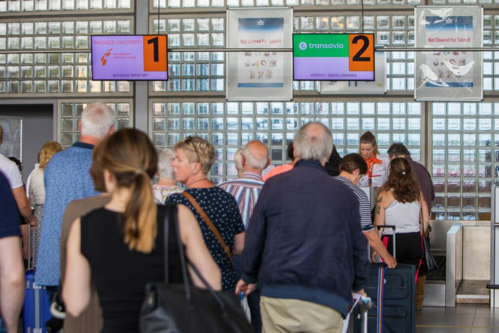 Topdrukte voor Groningen Airport Eelde