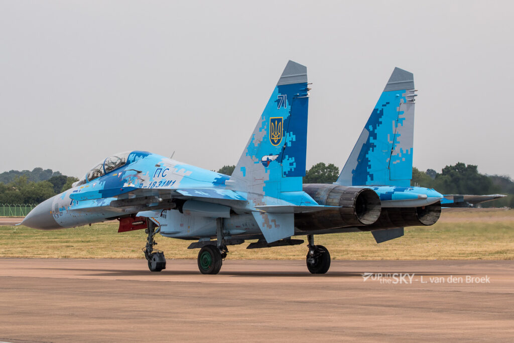 Oekraïense Sukhoi neergestort tijdens oefening met USAF