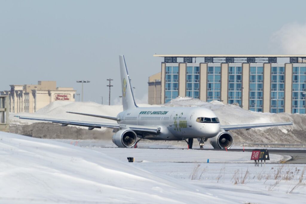Boeing 757 schiet van de baan in Zuid-Amerika
