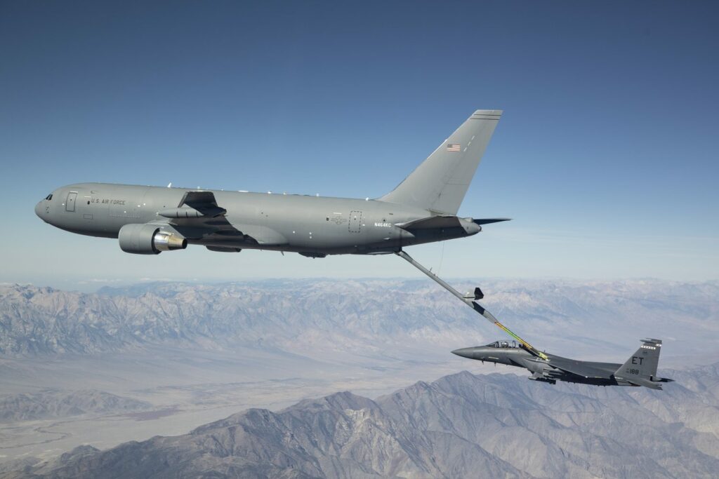 KC-46 beschadigd na tankincident