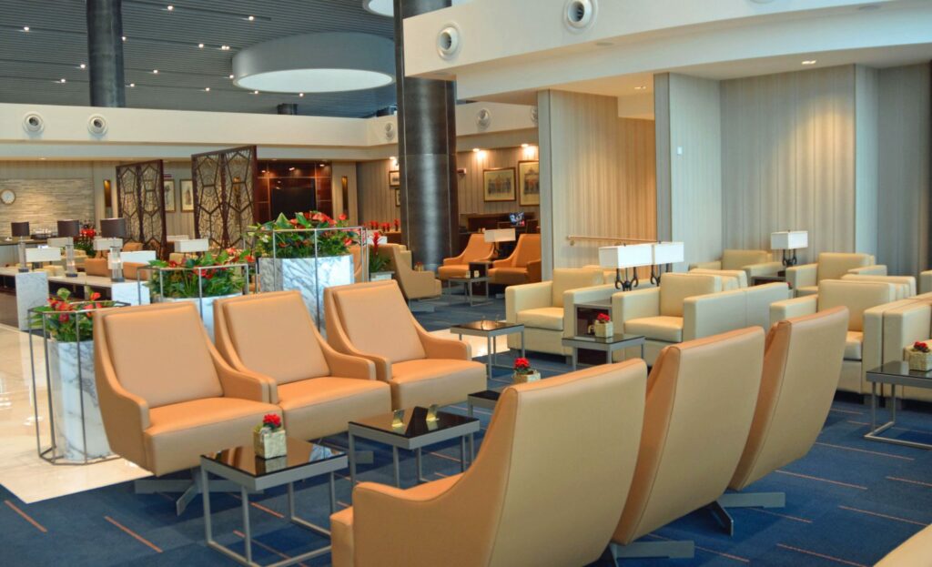 Nieuwe lounge voor Emirates op Rome Fiumicino