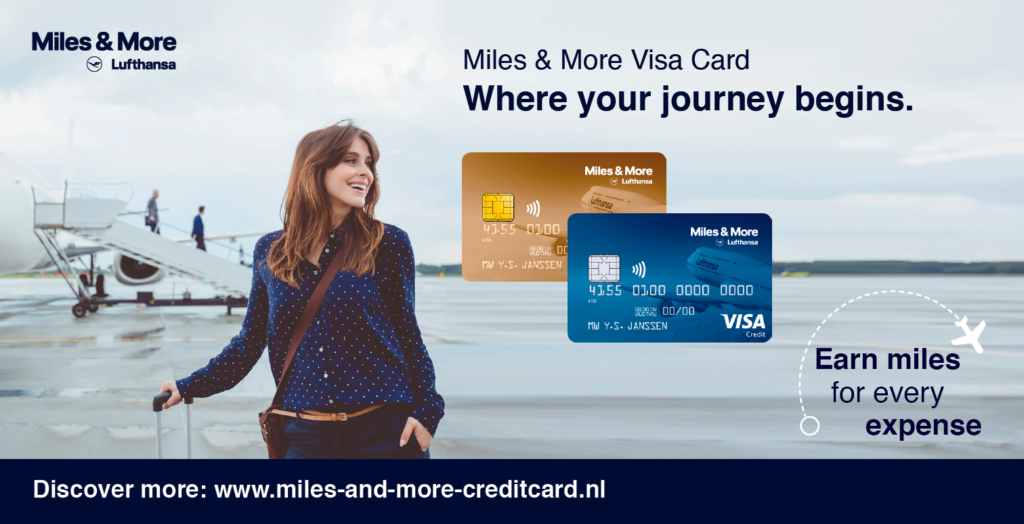 Nieuw: Met deze creditcard spaar je miles bij Lufthansa & partners