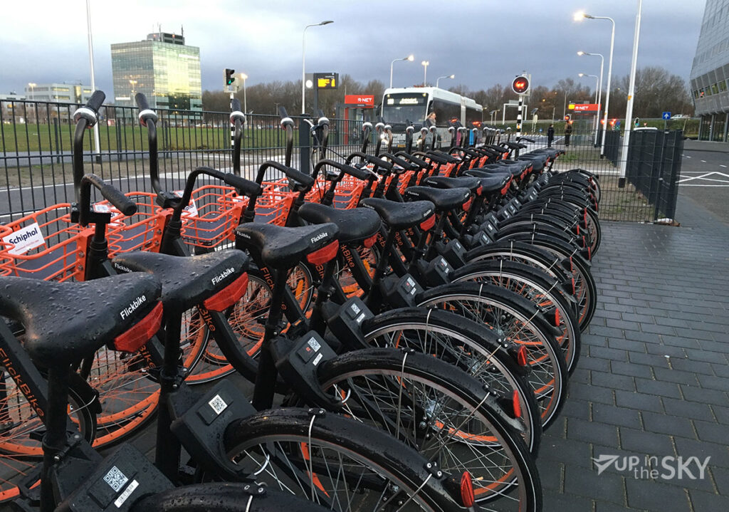 Geen nieuwe privéjets maar fietsen op Schiphol-Oost
