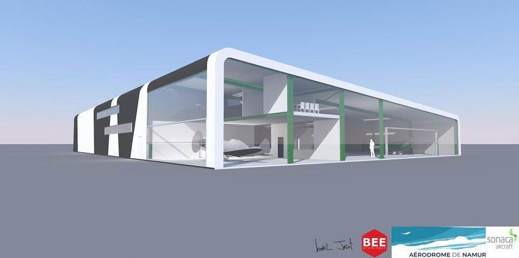 Sonaca 200 nieuwe productie locatie, © Sonaca Aircraft