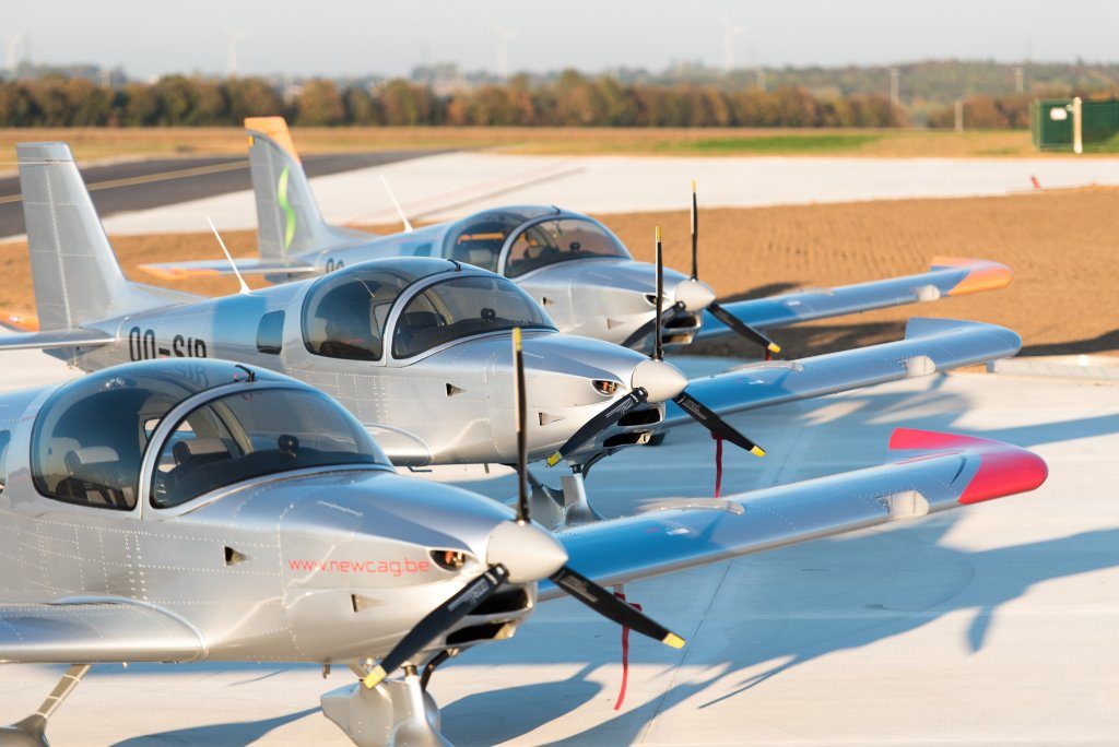 Sonaca 200 line-up, © Sonaca Aircraft